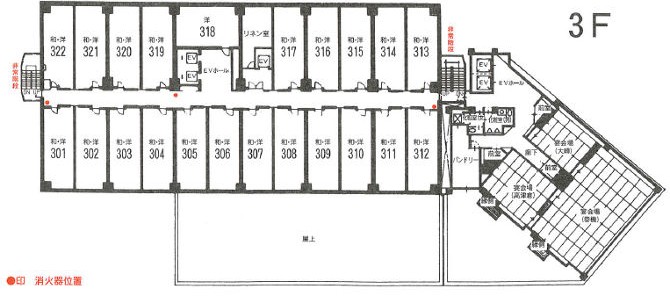 3F平面図